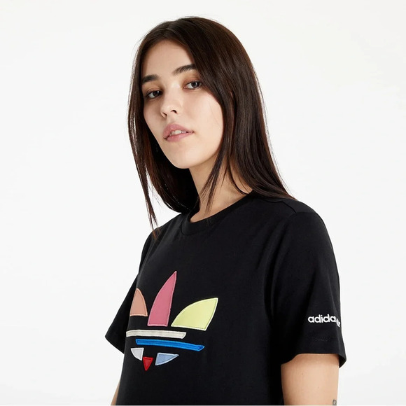 Adidas Shattered Trefoil  T-Shirt, size Youth 18 (Small) - Picture 3 of 11